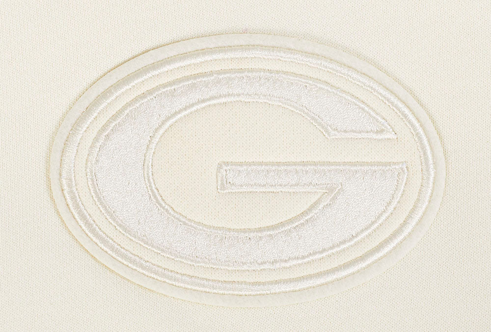 NFL GREEN BAY PACKERS NEUTRAL CHANDAIL À CAPUCHON COURT POUR FEMME (COQUILLE D'ŒUF)
