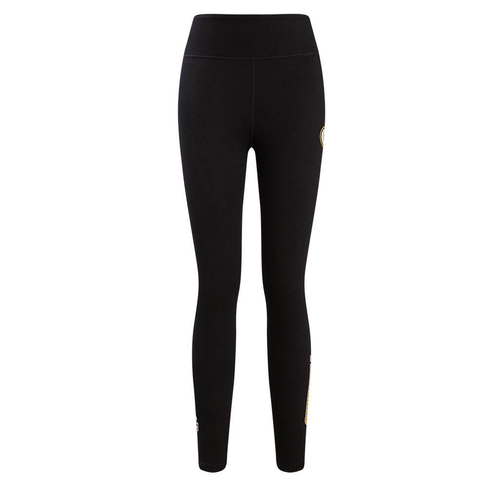 NFL GREEN BAY PACKERS  CLASSIC WOMEN'S JERSEY LEGGING (BLACK)
