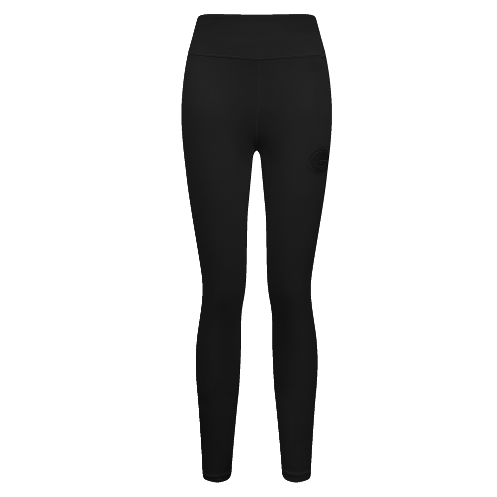 NFL GREEN BAY PACKERS NEUTRAL WOMEN'S JERSEY LEGGING (BLACK)
