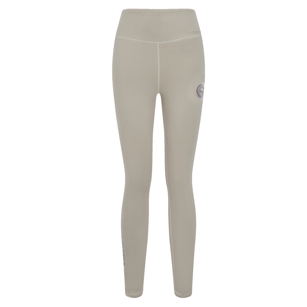 NFL GREEN BAY PACKERS NEUTRAL WOMEN'S JERSEY LEGGING (TAUPE)