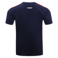 NFL HOUSTON TEXANS T-SHIRT RAYÉ EN JERSEY SIMPLE BLEU PRINCIPAL POUR HOMME (MARINE MINUIT/ROUGE)