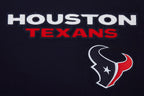 NFL HOUSTON TEXANS T-SHIRT RAYÉ EN JERSEY SIMPLE BLEU PRINCIPAL POUR HOMME (MARINE MINUIT/ROUGE)