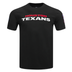 NFL HOUSTON TEXANS CLASSIC CHENILLE T-SHIRT POUR HOMME (NOIR)