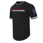 NFL HOUSTON TEXANS CLASSIC CHENILLE T-SHIRT POUR HOMME (NOIR)