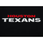 NFL HOUSTON TEXANS CLASSIC CHENILLE T-SHIRT POUR HOMME (NOIR)