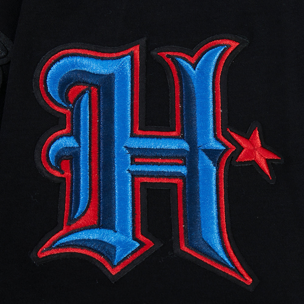 NFL HOUSTON TEXANS CLASSIC CHENILLE T-SHIRT POUR HOMME (NOIR)