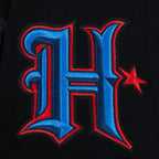 NFL HOUSTON TEXANS CLASSIC CHENILLE T-SHIRT POUR HOMME (NOIR)