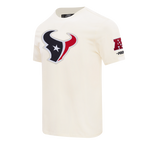 NFL HOUSTON TEXANS RETRO CLASSICS T-SHIRT EN JERSEY SIMPLE POUR HOMME (COQUILLE D'ŒUF)
