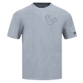 NFL HOUSTON TEXANS NEUTRAL T-SHIRT EN JERSEY DE COTON À ÉPAULES TOMBANTES POUR HOMME (GRIS CHINÉ FONCÉ)