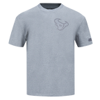 NFL HOUSTON TEXANS NEUTRAL T-SHIRT EN JERSEY DE COTON À ÉPAULES TOMBANTES POUR HOMME (GRIS CHINÉ FONCÉ)
