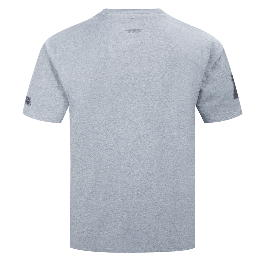 NFL HOUSTON TEXANS NEUTRAL T-SHIRT EN JERSEY DE COTON À ÉPAULES TOMBANTES POUR HOMME (GRIS CHINÉ FONCÉ)