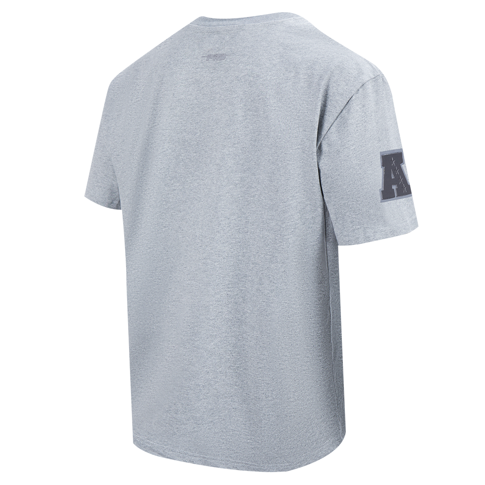 NFL HOUSTON TEXANS NEUTRAL T-SHIRT EN JERSEY DE COTON À ÉPAULES TOMBANTES POUR HOMME (GRIS CHINÉ FONCÉ)