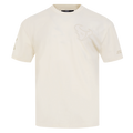 NFL HOUSTON TEXANS NEUTRAL MEN'S COTTON JERSEY DROP SHOULDER TEE (EGGSHELL)