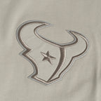 NFL HOUSTON TEXANS NEUTRAL MEN'S COTTON JERSEY DROP SHOULDER TEE (TAUPE)