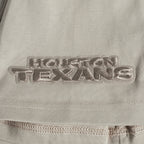 NFL HOUSTON TEXANS NEUTRAL MEN'S COTTON JERSEY DROP SHOULDER TEE (TAUPE)