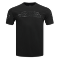 NFL HOUSTON TEXANS TRIPLE BLACK T-SHIRT EN JERSEY SIMPLE POUR HOMME (NOIR)