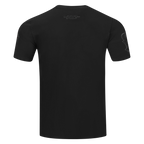 NFL HOUSTON TEXANS TRIPLE BLACK T-SHIRT EN JERSEY SIMPLE POUR HOMME (NOIR)