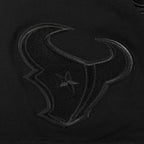 NFL HOUSTON TEXANS TRIPLE BLACK T-SHIRT EN JERSEY SIMPLE POUR HOMME (NOIR)