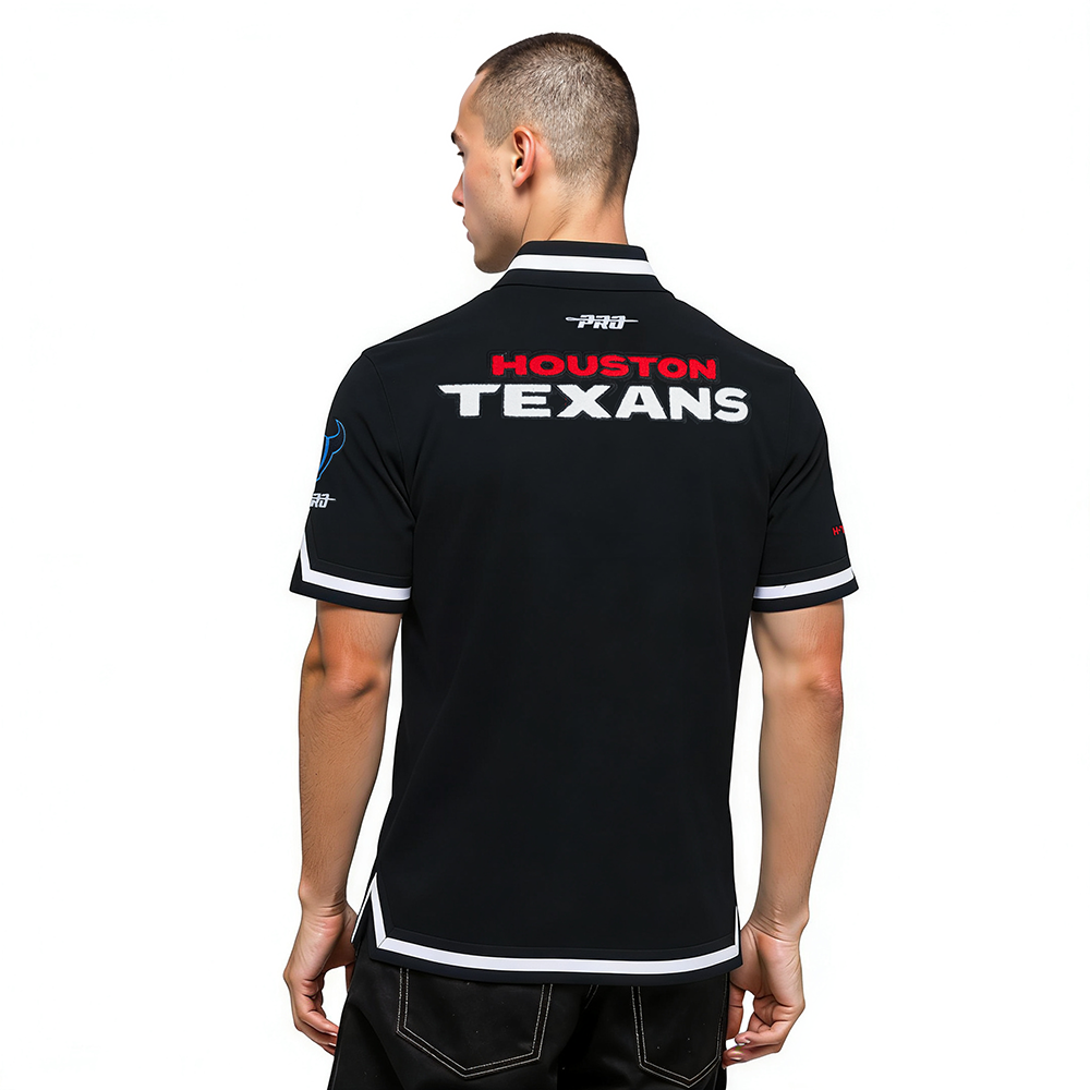 NFL HOUSTON TEXANS CJ STROUD #7 CLASSIC PNN MEN'S DK WARM UP JACKET (BLACK)