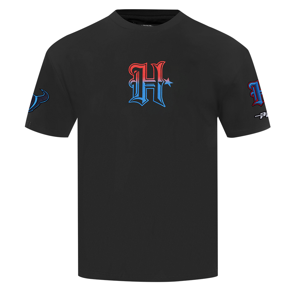 NFL HOUSTON TEXANS T-SHIRT À MANCHES COURTES POUR HOMME (NOIR)