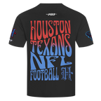 NFL HOUSTON TEXANS T-SHIRT À MANCHES COURTES POUR HOMME (NOIR)