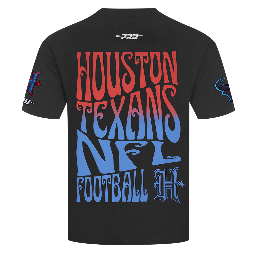 NFL HOUSTON TEXANS T-SHIRT À MANCHES COURTES POUR HOMME (NOIR)
