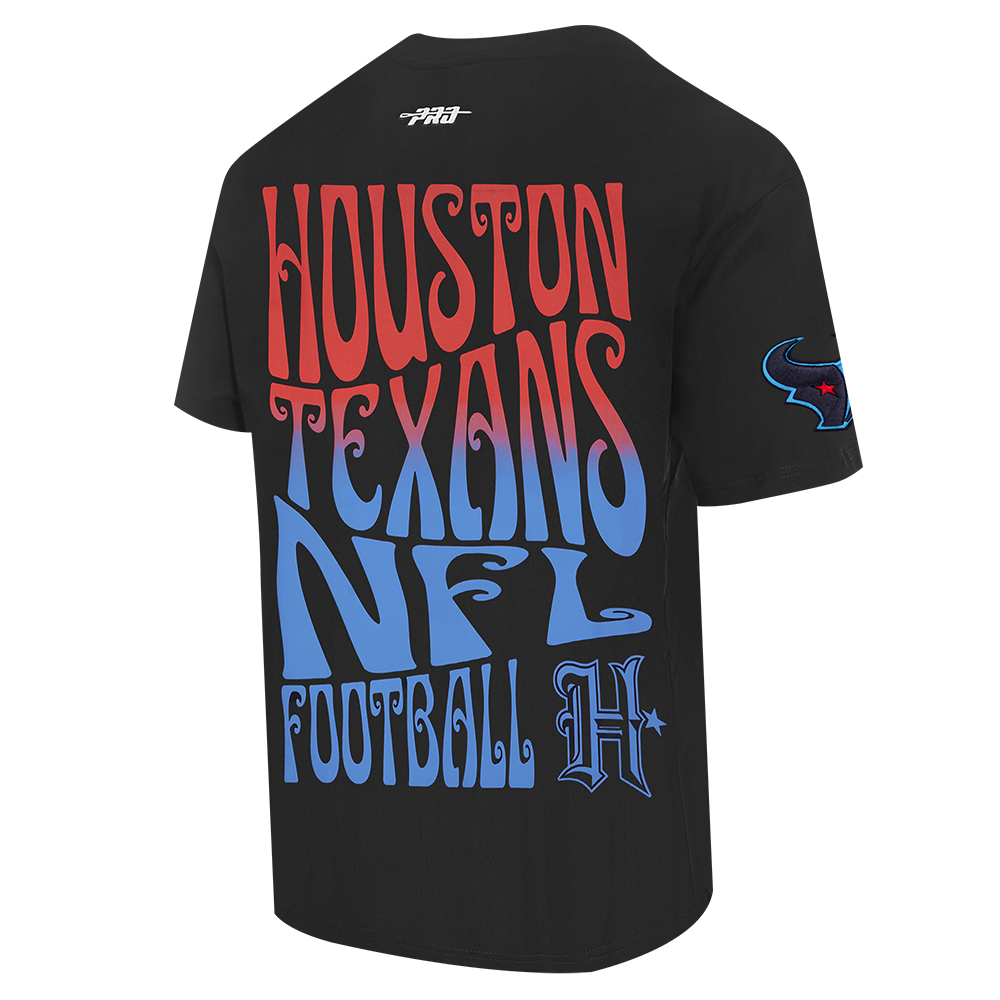 NFL HOUSTON TEXANS T-SHIRT À MANCHES COURTES POUR HOMME (NOIR)