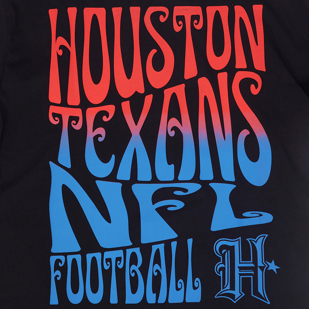 NFL HOUSTON TEXANS T-SHIRT À MANCHES COURTES POUR HOMME (NOIR)
