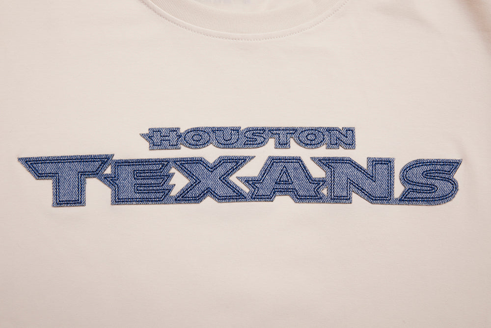 NFL HOUSTON TEXANS VARSITY BLUES T-SHIRT EN JERSEY SIMPLE (LIN)