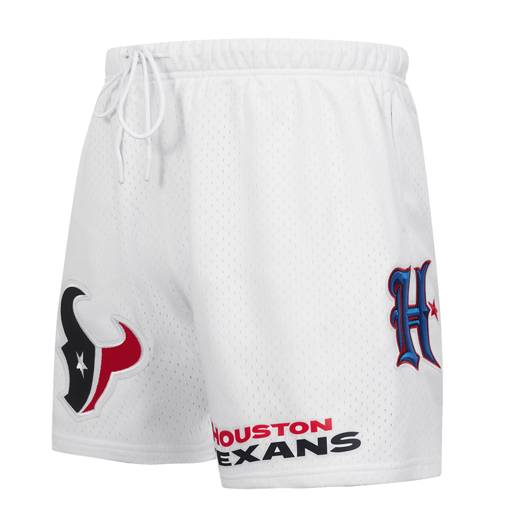 NFL HOUSTON TEXANS CLASSIC MESH SHORT POUR HOMME (BLANC)