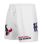 NFL HOUSTON TEXANS CLASSIC MESH SHORT POUR HOMME (BLANC)