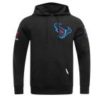 NFL HOUSTON TEXANS CLASSIC CHENILLE CHANDAIL À CAPUCHON EN MAILLE DOUBLE POUR HOMME (NOIR)