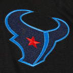 NFL HOUSTON TEXANS CLASSIC CHENILLE CHANDAIL À CAPUCHON EN MAILLE DOUBLE POUR HOMME (NOIR)
