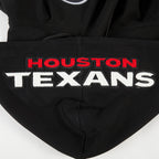 NFL HOUSTON TEXANS CLASSIC CHENILLE CHANDAIL À CAPUCHON EN MAILLE DOUBLE POUR HOMME (NOIR)