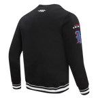 NFL HOUSTON TEXANS CLASSIC MASH UP MEN'S RIB FLC CREWNECK (BLACK)