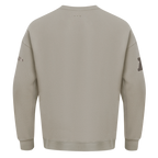 NFL HOUSTON TEXANS NEUTRAL MEN'S DROP SHOULDER FLC CREWNECK (TAUPE)