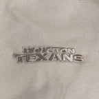 NFL HOUSTON TEXANS NEUTRAL MEN'S DROP SHOULDER FLC CREWNECK (TAUPE)