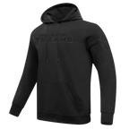 NFL HOUSTON TEXANS TRIPLE BLACK CHANDAIL À CAPUCHON EN MAILLE DOUBLE POUR HOMME (NOIR)