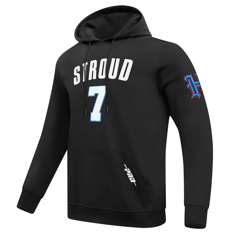 NFL HOUSTON TEXANS CJ STROUD #7 CLASSIC PLAYER NAME AND NUMBER MEN'S (BLACK)