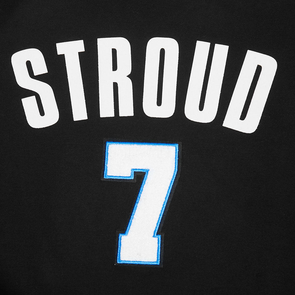 NFL HOUSTON TEXANS CJ STROUD #7 CLASSIC PLAYER NAME AND NUMBER MEN'S (BLACK)