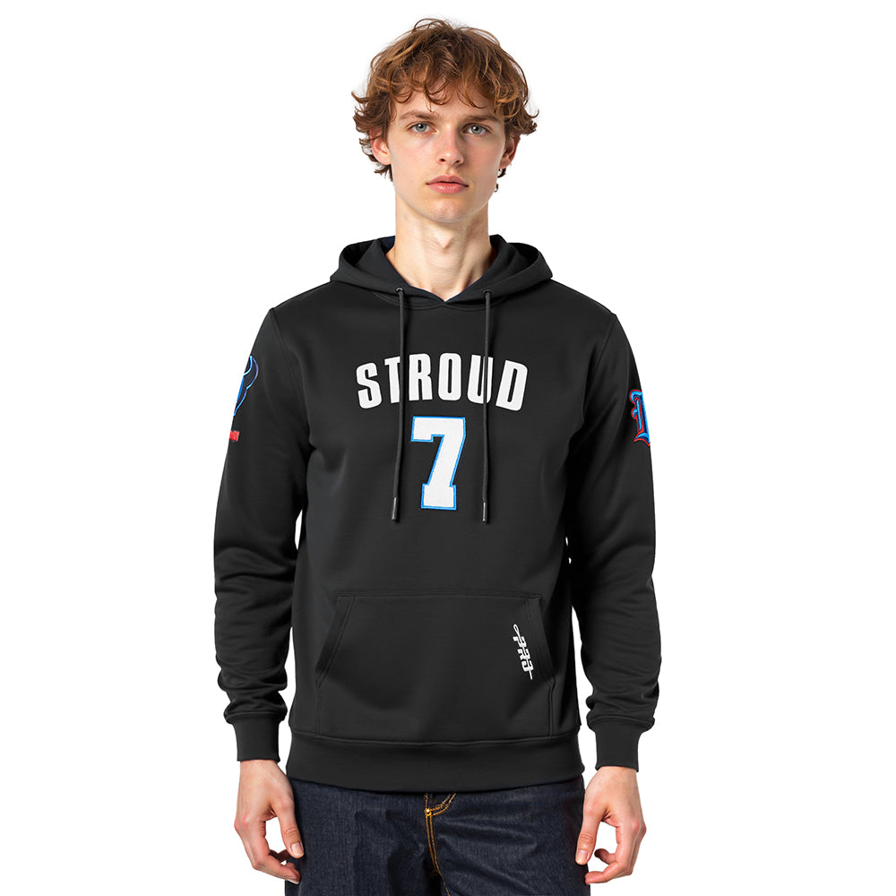NFL HOUSTON TEXANS CJ STROUD #7 CLASSIC PLAYER NAME AND NUMBER MEN'S (BLACK)