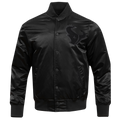 NFL HOUSTON TEXANS TRIPLE BLACK MEN'S SATIN JACKET (BLACK MEN'S)