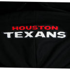 NFL HOUSTON TEXANS MASH UP CHANDAIL À CAPUCHON COURT EN MOLLETON CÔTELÉ POUR FEMME (NOIR)