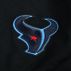 NFL HOUSTON TEXANS CJ STROUD #7 CLASSIC PNN WOMEN'S FLC CREWNECK (BLACK)