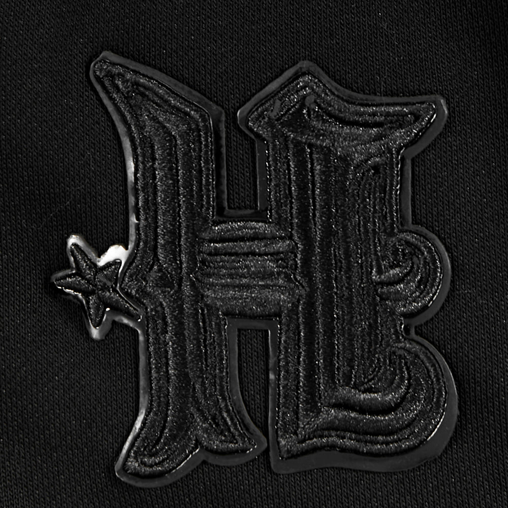 NFL HOUSTON TEXANS TRIPLE BLACK CHANDAIL À COL ROND EN MOLLETON POUR FEMME (TRIPLE NOIR FEMME)