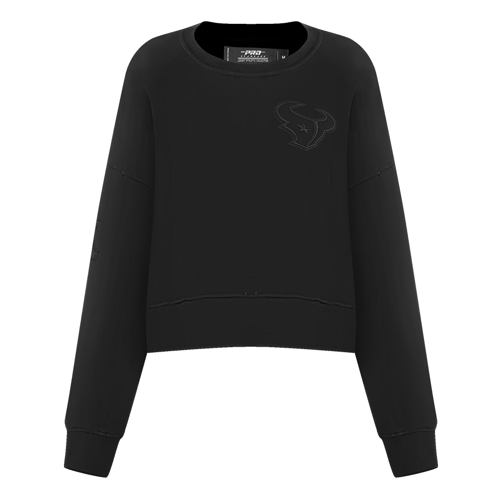 NFL HOUSTON TEXANS NEUTRAL WOMEN'S CREWNECK (EGGSHELL)