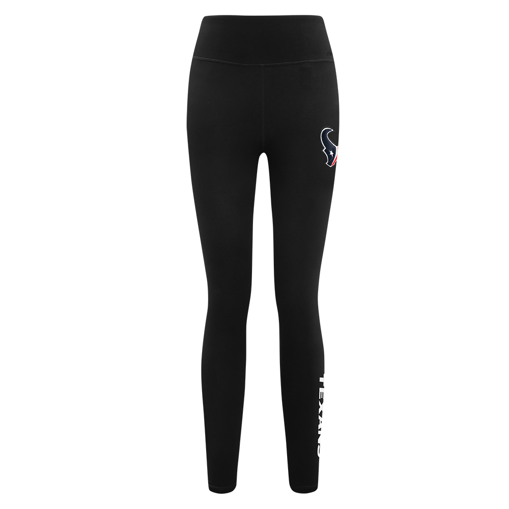 NFL HOUSTON TEXANS CLASSIC LEGGING EN JERSEY ÉPAIS POUR FEMME (NOIR)