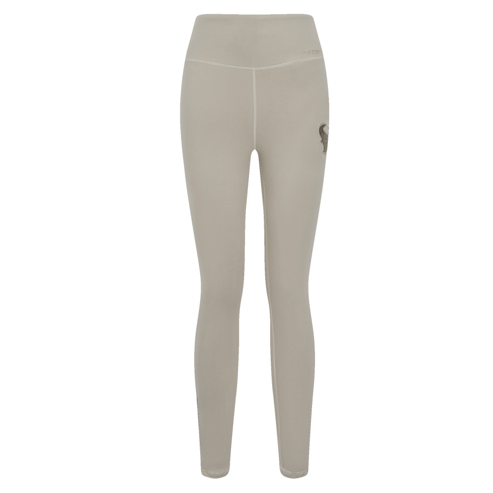 NFL HOUSTON TEXANS NEUTRAL WOMEN'S JERSEY LEGGING (TAUPE)