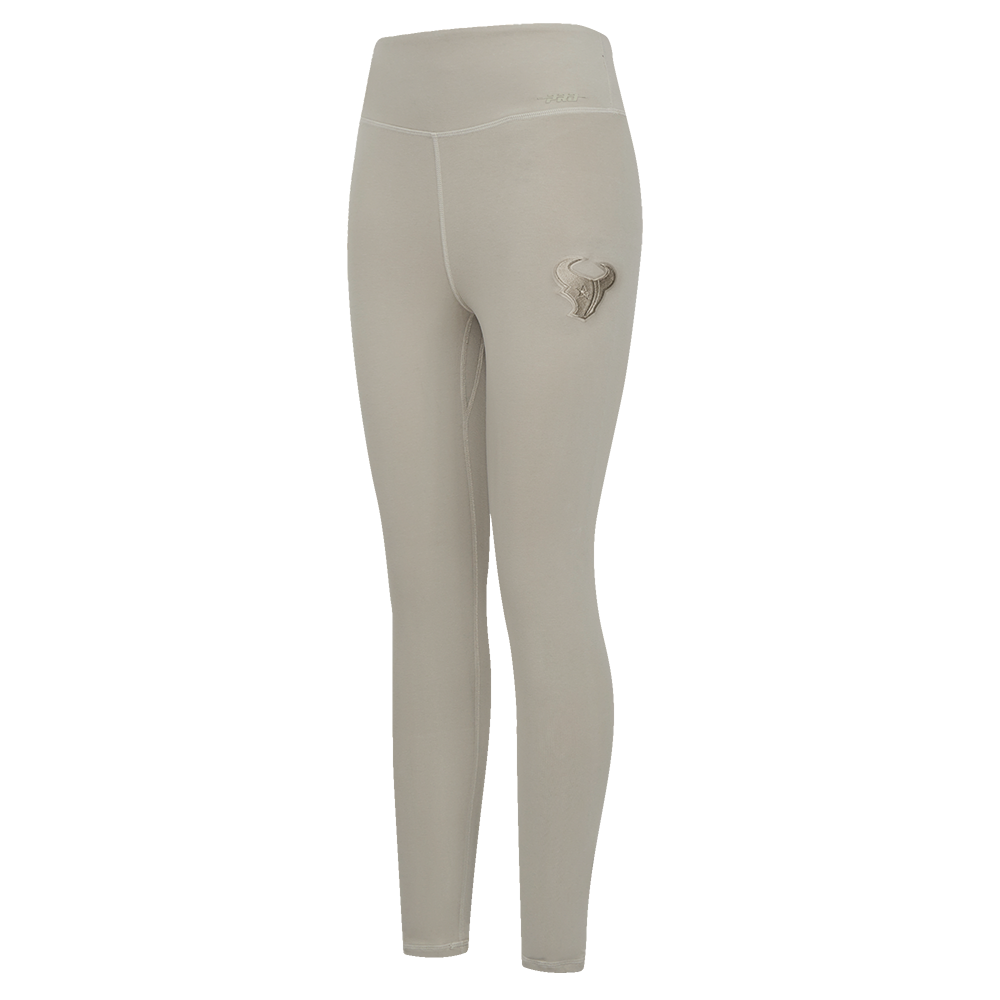 NFL HOUSTON TEXANS NEUTRAL WOMEN'S JERSEY LEGGING (TAUPE)