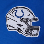 NFL INDIANAPOLIS COLTS CLASSIC MESH T-SHIRT EN JERSEY SIMPLE À RAYURES POUR HOMME (BLEU ROYAL)
